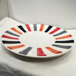 assiette en céramique de Fès, fait main par des artisans marocains.